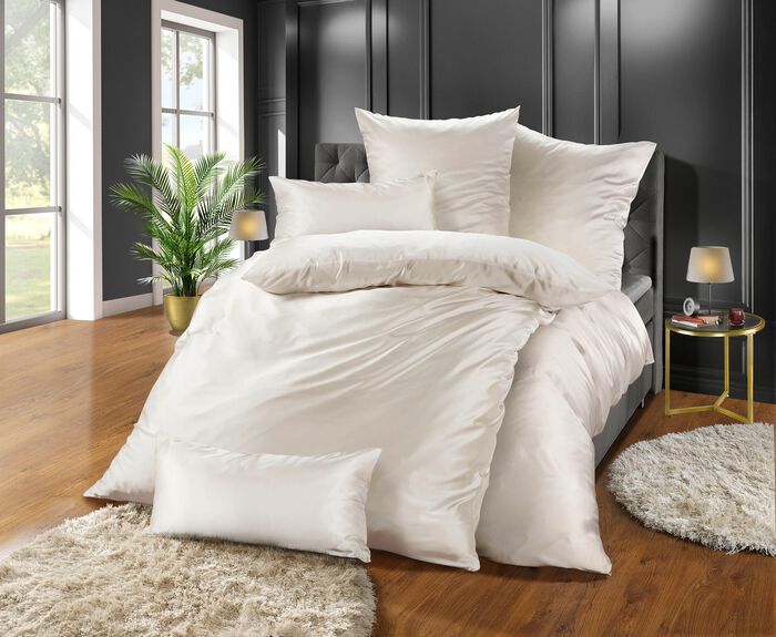 Seiden-Bettw&auml;sche 