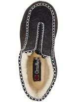 Warme Damen-Hausschuhe, Weite H, mit Rei&szlig;verschluss 