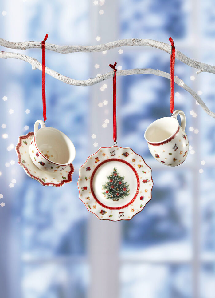 Villeroy & Boch Baumh&auml;nger aus Porzellan, 3er-Set 