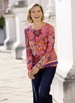 Tunika mit tollem Bordüren-Druck 