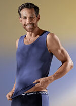 Dreierpack Achselshirts mit Einfassung 