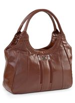 Laurina, Tasche, Damen, aus Leder MARONE