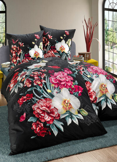 Kaeppel-Bettwäsche-Garnitur mit Reißverschluss 