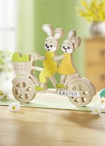 Osterhasen auf Tandem 