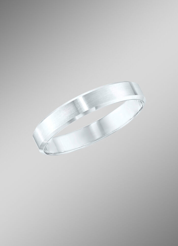 Trauring mattiert und gl&auml;nzend 