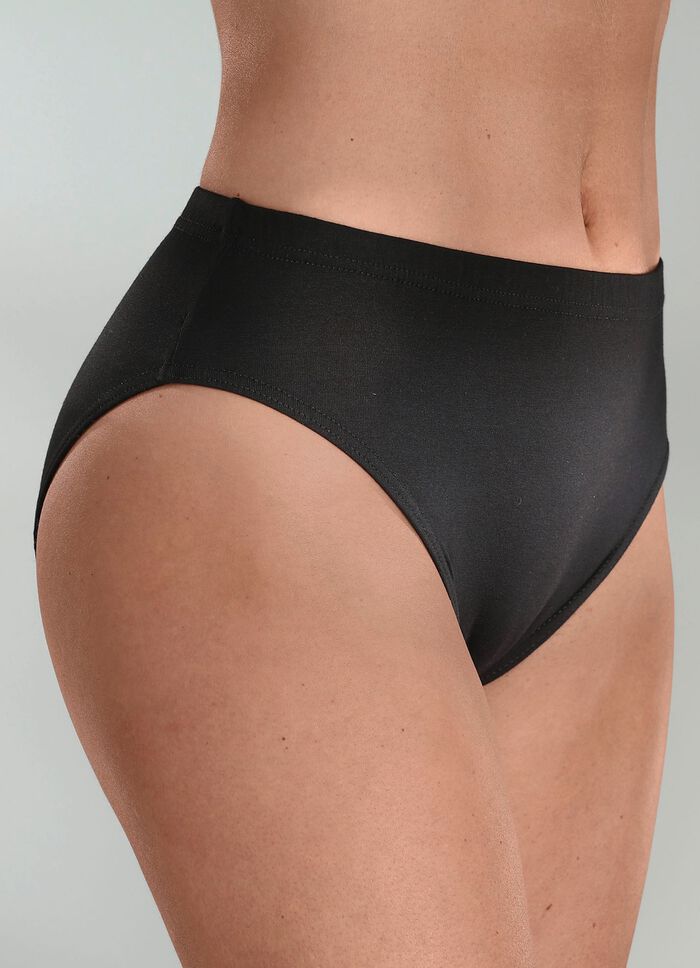 Viererpack Slips mit Gummizug 