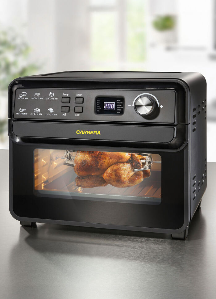 Carrera Heißluft-Ofen – ersetzt Backofen und Fritteuse 