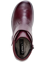 ELENA EDEN, atmungsaktive Damen-Boots, Weite H, mit Reißverschluss BORDEAUX