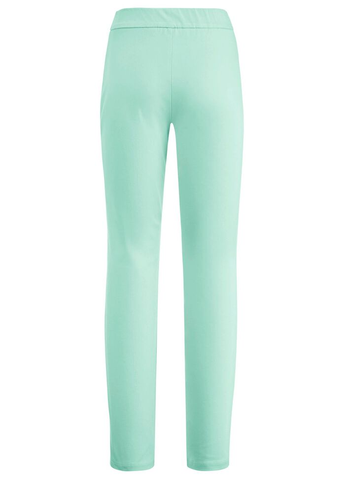 Hose mit abgesteppten Teilungsn&auml;hten 