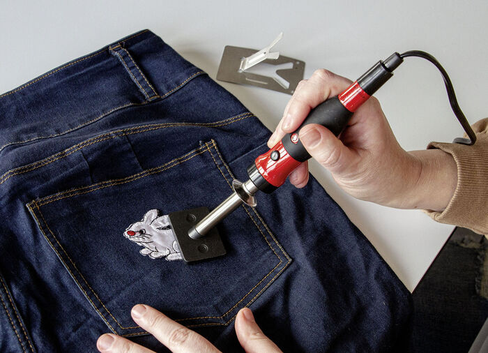 No Stitch N&auml;hpulver mit Hitzeeisen 