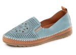 Gemini, sommerliche Damen-Slipper, Weite G, mit herausnehmbarem Fu&szlig;bett JEANS