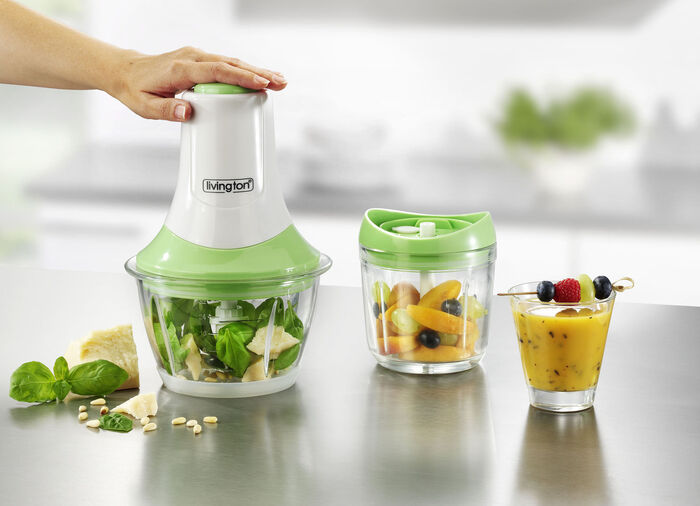 Livington MagiCut 5-in-1 Power-Multi-Zerkleinerer WEISS