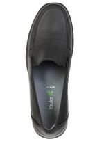 Waldl&auml;ufer, bequeme Damen-Slipper, Weite H, mit herausnehmbarem Fu&szlig;bett 