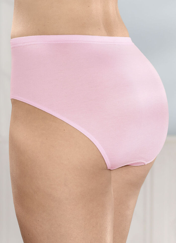 Dreierpack Slips aus anschmiegsamem Material 