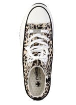 Rieker Schn&uuml;r-Bootie in Leo-Print oder Denim-Style BRAUN-SCHWARZ-WEISS