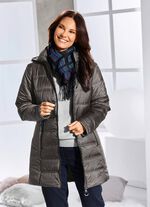 Jacke mit 2-Wege-Reißverschluss GRAFIT