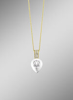 Anhänger mit Brillanten und Diamanten  