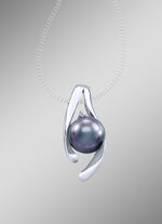 Anh&auml;nger mit Tahiti-Zuchtperle 