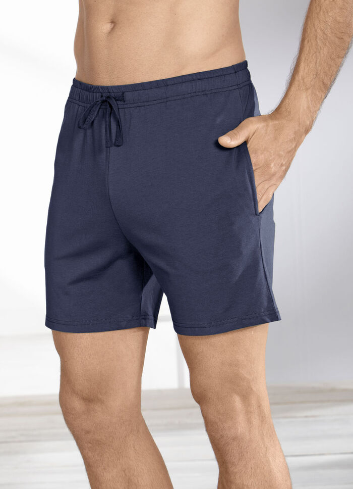 Zweierpack Schlaf-und Freizeitshorts mit BIO-Baumwolle 