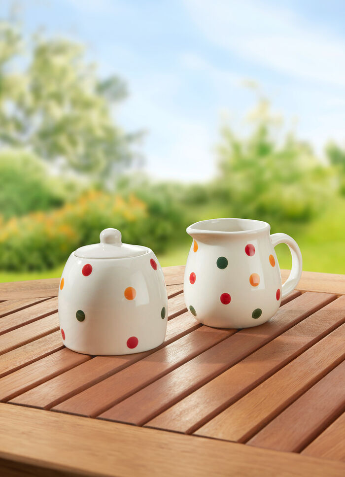 Geschirr aus Dolomit BUNT