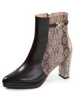 Peter Kaiser, trendige Damen-Stiefeletten, mit Rei&szlig;verschluss TAUPE-MOKKA