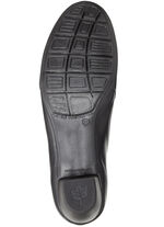 ELENA EDEN, eleganter Damen-Trotteur, Weite G, mit herausnehmbarem Fußbett SCHWARZ