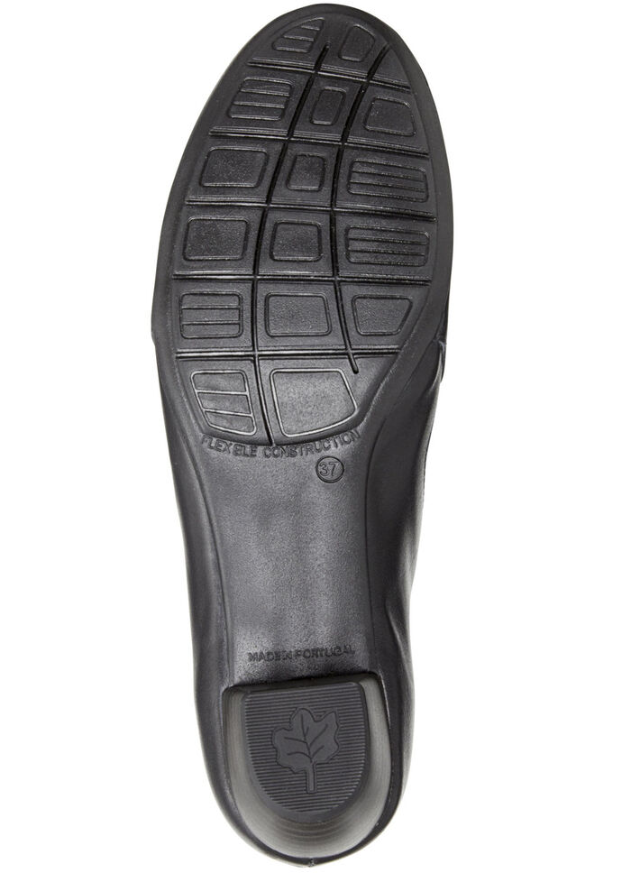 ELENA EDEN, eleganter Damen-Trotteur, Weite G, mit herausnehmbarem Fußbett SCHWARZ