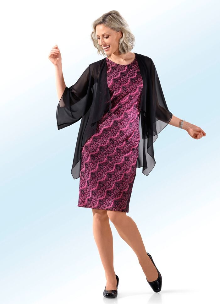 Kleid 2-tlg. mit Chasuble 