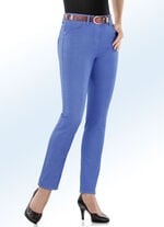 Bauchweg-Jeans AZURBLAU