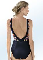 Sunflair Badeanzug mit platziertem Druckdessin und Halbkorsage, bis Cup E 