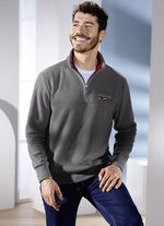 Fleecetroyer in 3 Farben DUNKELGRAU