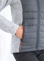 Funktionsjacke in 2 Farben GRAU-NATURWEISS