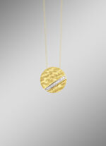 Anh&auml;nger mit synth. Zirkonia 