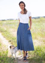 Rock mit Schmuckkn&ouml;pfen 