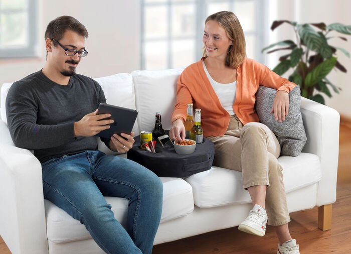 Sofa-Getr&auml;nke-Butler mit Tragegriff 