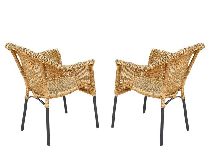 Ravenna 2er-Set Gartensessel 