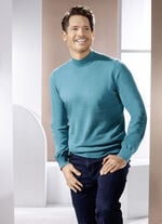 Pullover mit Stehkragen in 4 Farben PETROL