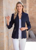 Jacke mit Schulterpolstern 