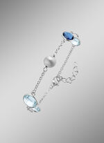 Zeitlose Schönheit: Erbsketten-Garnitur mit beh. Quarz 