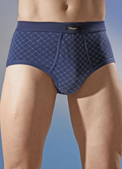 Viererpack Slips aus Feinjersey, mit Eingriff 