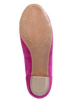Andrea Conti, schicke Damen-Pumps, mit Gummizug PINK