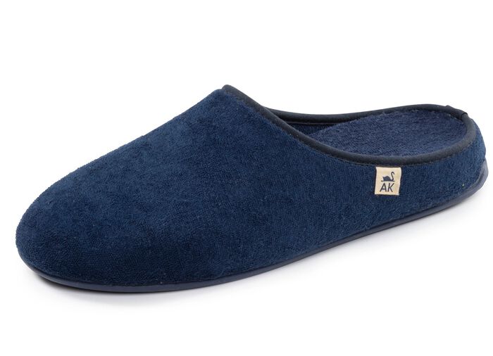 Klassische Herren-Hausschuhe, mit herausnehmbarem Fu&szlig;bett 