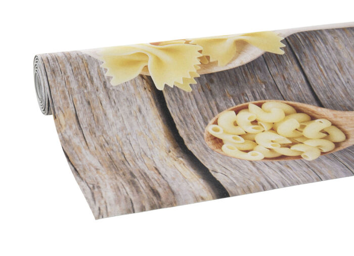 Strapazierfähiger Küchenläufer NATUR-GELB