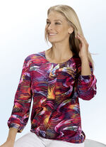 Shirt-Tunika mit Schmuckknöpfen 