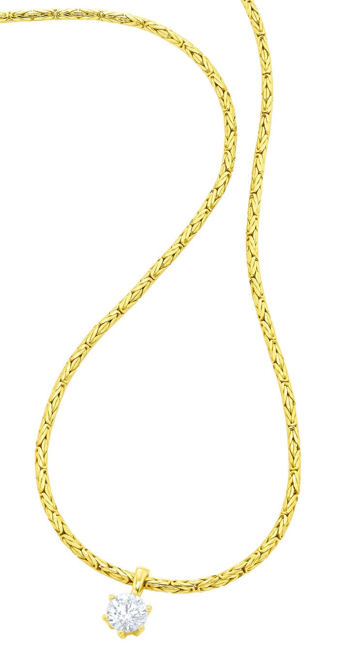 Anhänger mit Brillant 