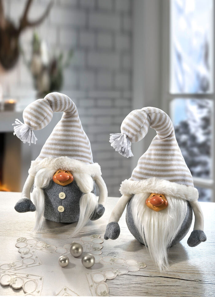 Wichtel, 2er-Set von Hand gefertigt 