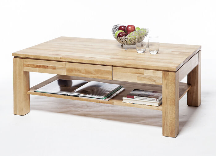 Couchtisch mit Schublade KERNBUCHE