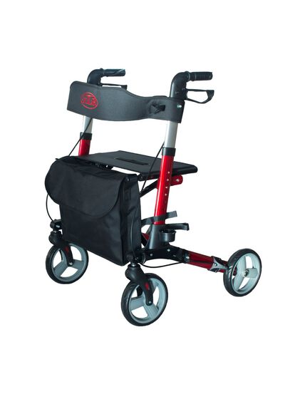 Alu-Rollator mit Premium-Ausstattung  