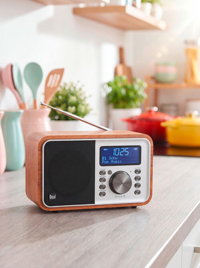 Dual DCR-51 Digitalradio im Holzdesign 
