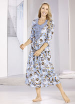 knöchellanges Nachthemd mit großzügiger Motivspitze 